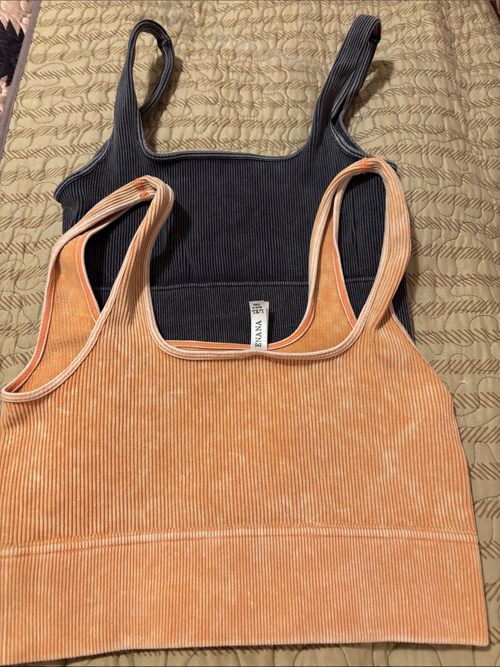 Set of 2 Zenana bralettes size L/XL
